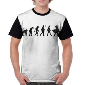 JoJo's Bizarre Adventure - Jojo Human Evolution T-shirt-jojo JS1111 S Official JOJO Merch